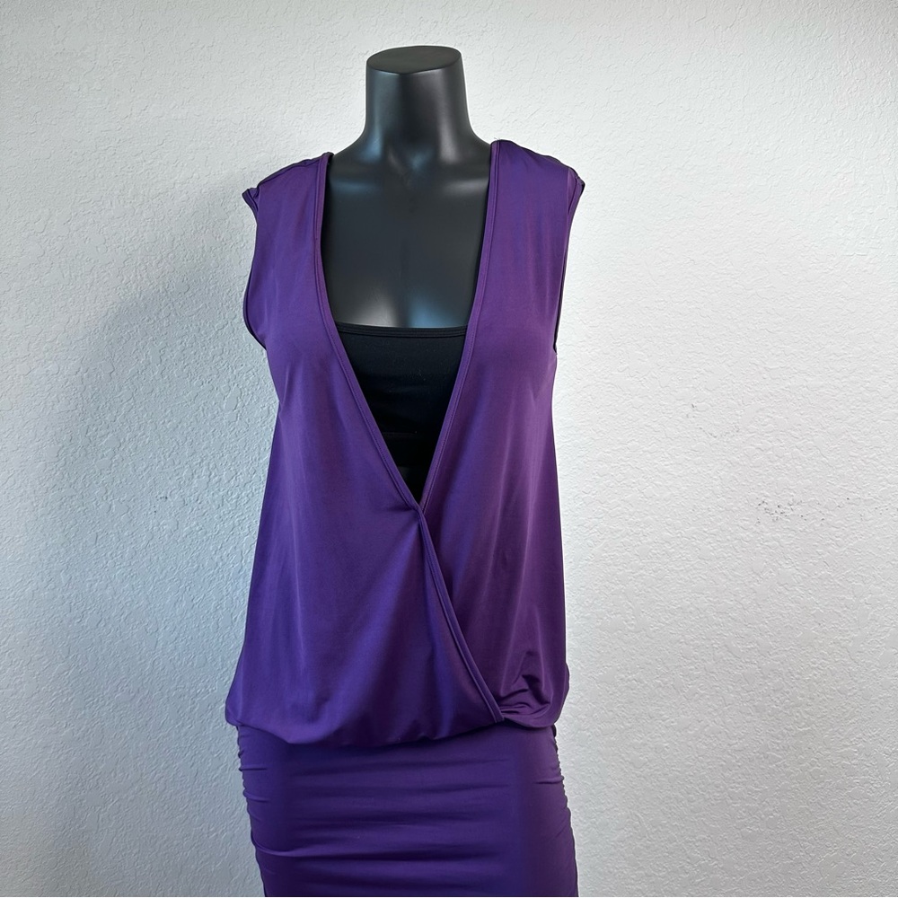 Blu Heaven Purple Wrap Top